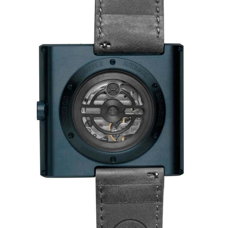 Xeric Soloscope II Automatic Blue Slate Limited Edition - Watches.com - SA2 - 7722 - 10L