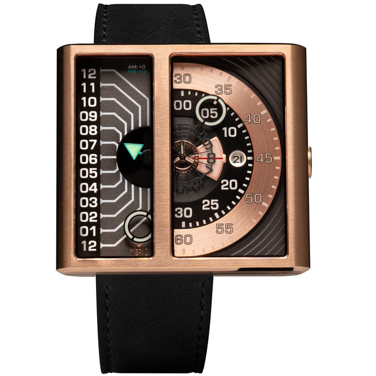 Xeric Soloscope II Automatic Copper Black Limited Edition - Watches.com - SA2 - 4443 - 03L