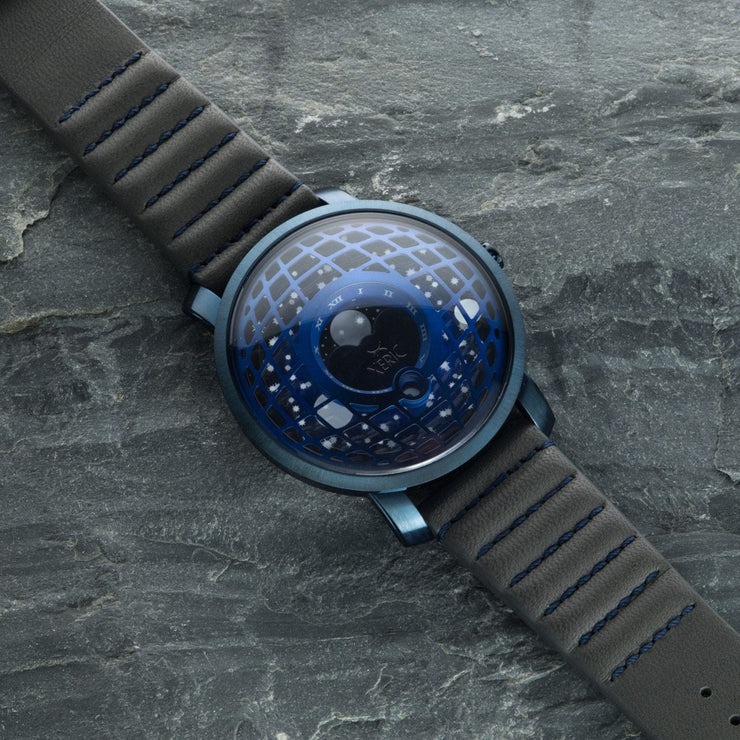 Xeric Trappist - 1 American Moonphase Blue Gray - Watches.com - TMP - 3024