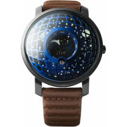 Xeric Trappist - 1 American Moonphase Blue IP - Watches.com - TMP - 3019