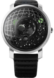 Xeric Trappist - 1 American Moonphase Silver Black - Watches.com - TMP - 3023