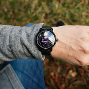 Xeric Trappist - 1 Automatic NASA Edition Deep Space Purple - Watches.com - TAN - 3339 - 03L