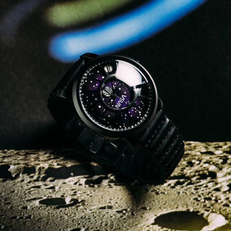 Xeric Trappist - 1 Automatic NASA Edition Deep Space Purple - Watches.com - TAN - 3339 - 03L