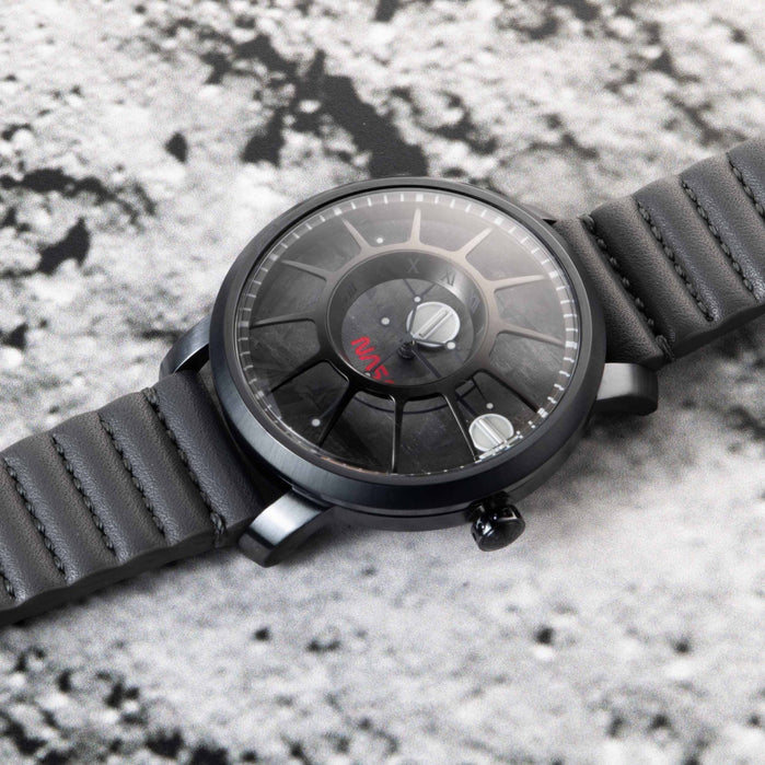 Xeric Trappist-1 Automatic NASA Edition Meteorite angled shot picture