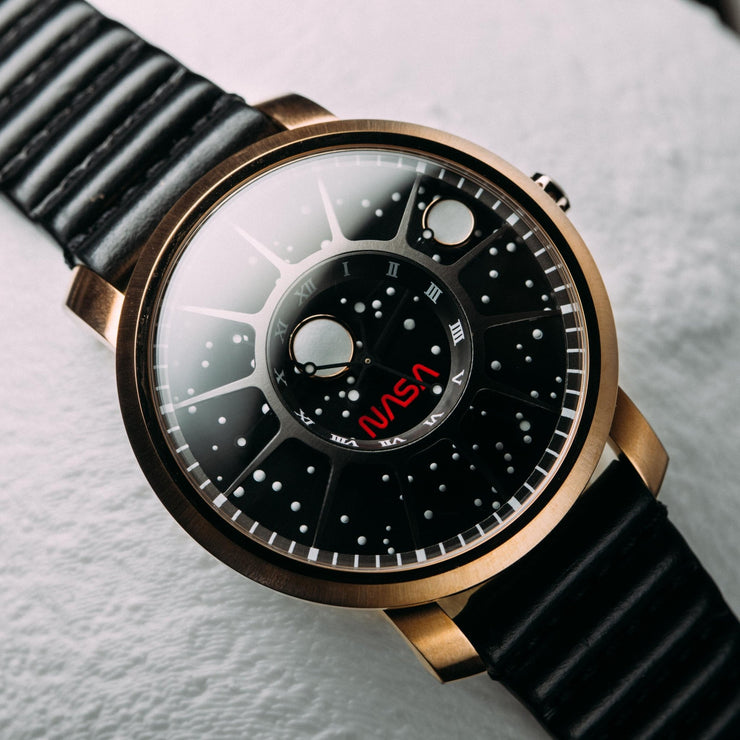 Xeric Trappist - 1 Automatic NASA Edition The Eagle - Watches.com - TAN - 4423 - 03L