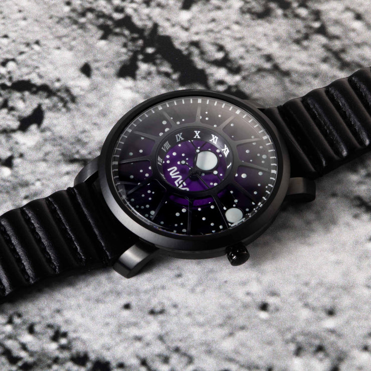 Xeric Trappist - 1 NASA Edition Deep Space Purple - Watches.com - TQN - 3339 - 03L