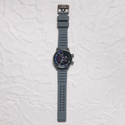 Xeric Vendetta II Automatic Wandering Hour Gunmetal Purple - Watches.com - V2A - 2293 - 11R