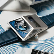 Xeric Vendetta X Wandering Hour Automatic Blue Steel - Watches.com - XVX - 1172 - 07L