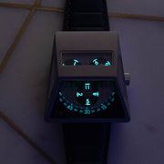 Xeric Vendetta X Wandering Hour Automatic Blue Steel - Watches.com - XVX - 1172 - 07L