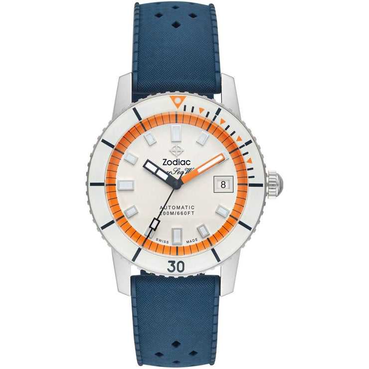 Zodiac Super Sea Wolf 53 Automatic Blue - Watches.com - ZO9270