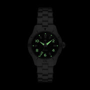 Zodiac Super Sea Wolf Ref. 691 Hand Wind SS Black - Watches.com - ZO0001