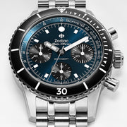 Zodiac ZO3605 Sea - Chron Automatic Blue SS - Watches.com - ZO3605