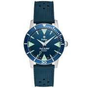 Zodiac ZO9217 Super Sea Wolf Skin Automatic Blue - Watches.com - ZO9217