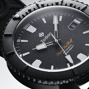 Zodiac ZO9289 Super Sea Wolf 53 Compression Automatic All Black - Watches.com - ZO9289