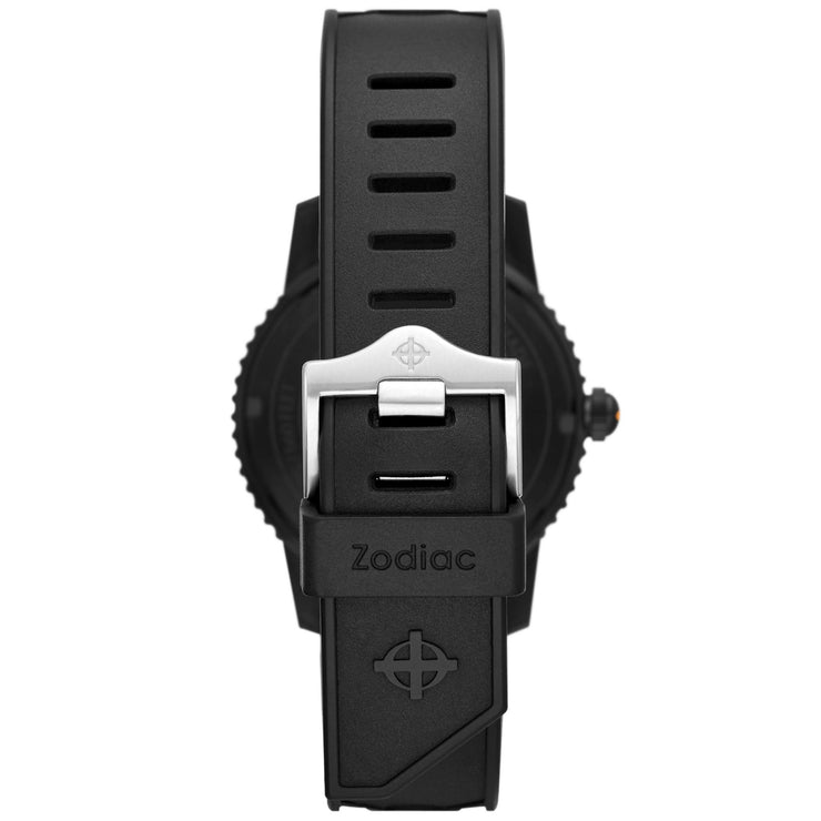 Zodiac ZO9289 Super Sea Wolf 53 Compression Automatic All Black - Watches.com - ZO9289