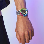 Zodiac ZO9298 Super Sea Wolf Skeleton Automatic Rainbow - Watches.com - ZO9298