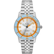 Zodiac ZO9304 Super Sea Wolf Compression Automatic Pastel Blue - Watches.com - ZO9304