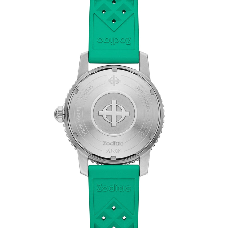 Zodiac ZO9305 Super Sea Wolf Automatic Seafoam - Watches.com - ZO9305