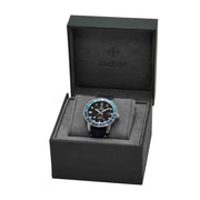 Zodiac ZO9413 Super Sea Wolf Swiss Automatic GMT Blueberry Limited Edition - Watches.com - ZO9413