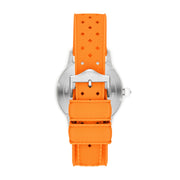 Zodiac ZO9591 Super Sea Wolf Ceramic Swiss Automatic White Orange - Watches.com - ZO9591