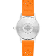 Zodiac ZO9591 Super Sea Wolf Ceramic Swiss Automatic White Orange - Watches.com - ZO9591