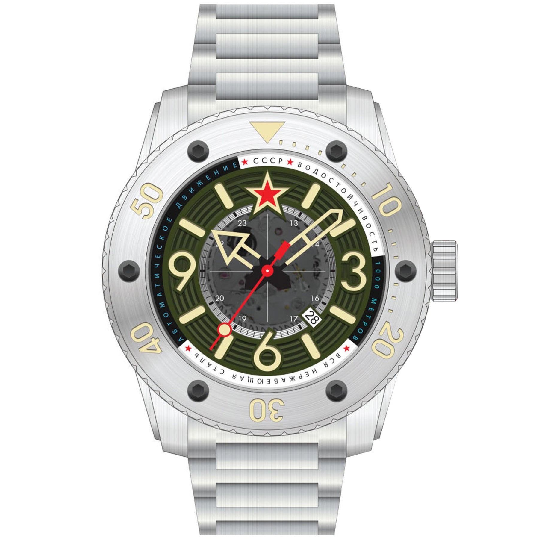 Time Capsule: Soviet LUCH PERESTROIKA quartz watch – SovietWatchStore.com