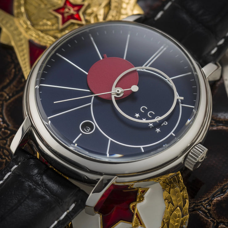 CCCP Friedmann Automatic Silver Black Blue