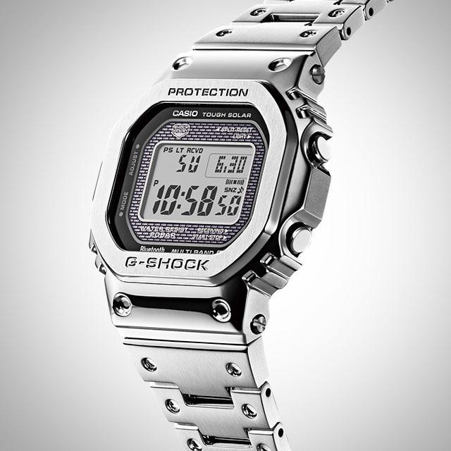 G-Shock GMWB5000 Full Metal Steel | Watches.com