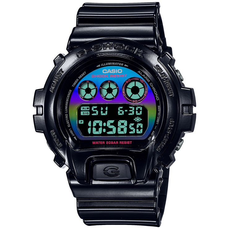G-Shock DW6900 Gamer's Rainbow Black | Watches.com