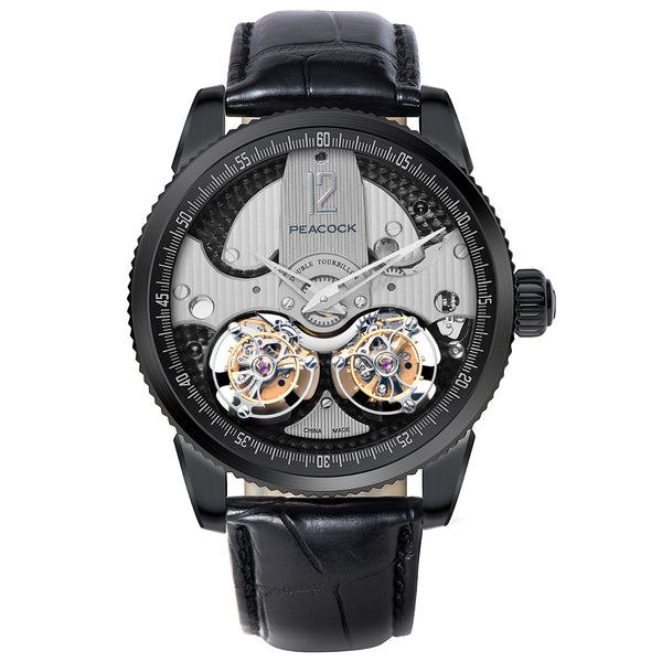 Peacock tourbillon price sale