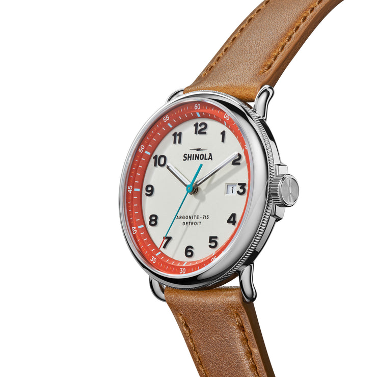 Shinola Canfield Model C56 43mm White