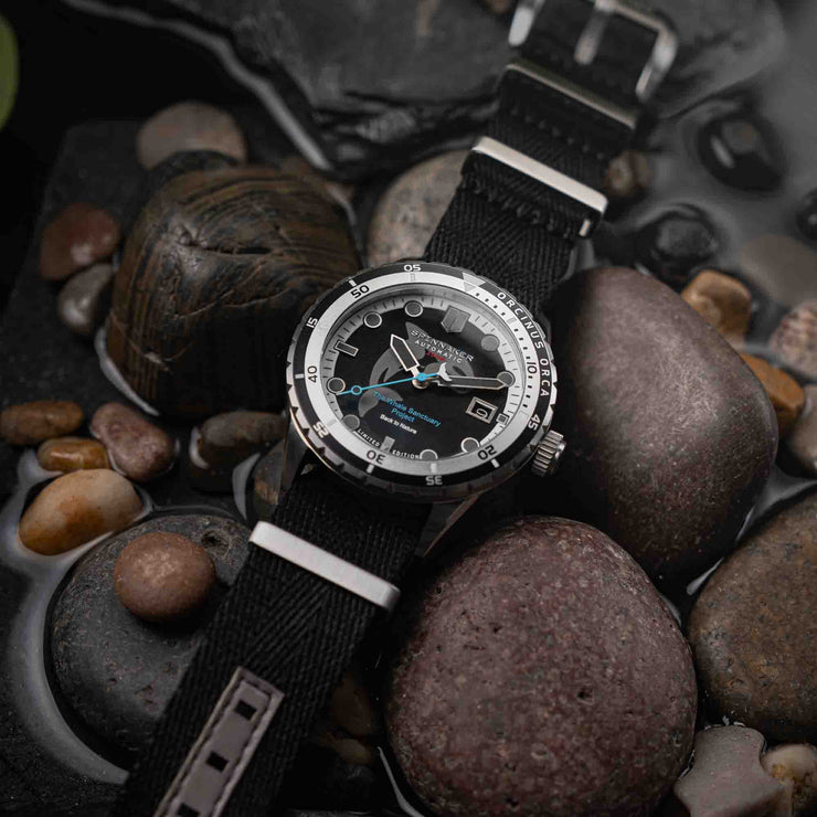 Orca Black | Hass Automatic Whale Sanctuary Project Limited Edition –  Spinnaker Watches