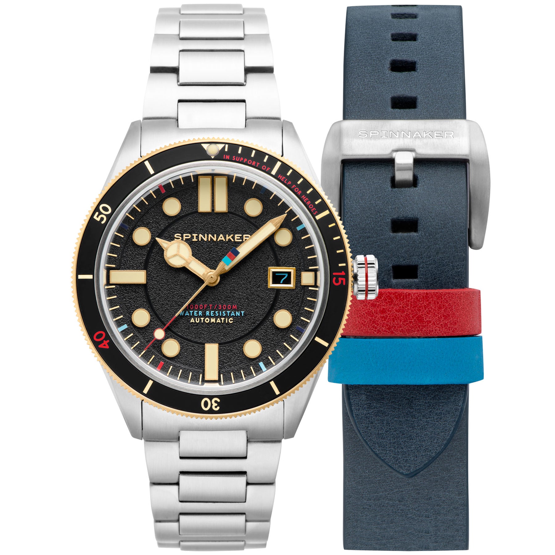 Spinnaker cahill diver automatic sales watch