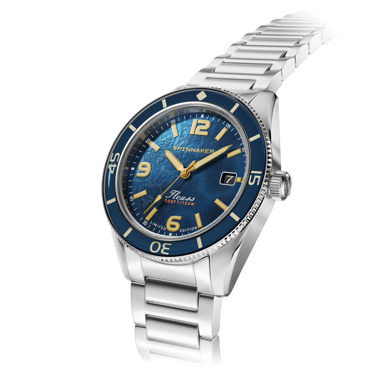 Spinnaker Fleuss Diver Automatic Marine Pearl SS Limited Edition