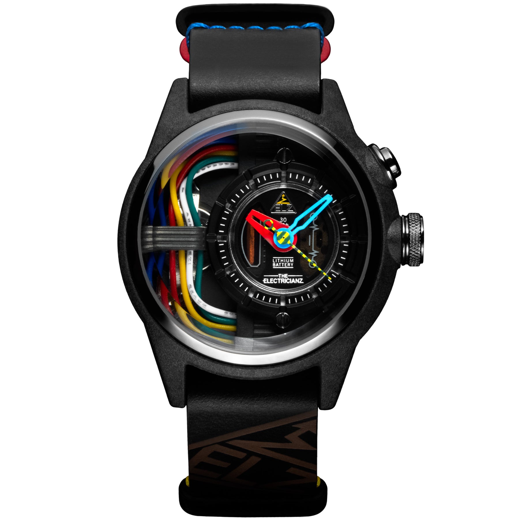 Buy THE ELECTRICIANZ ZZ-A1A/08-NLD The Neon Z Analog Watch for Men Online @  Tata CLiQ Luxury