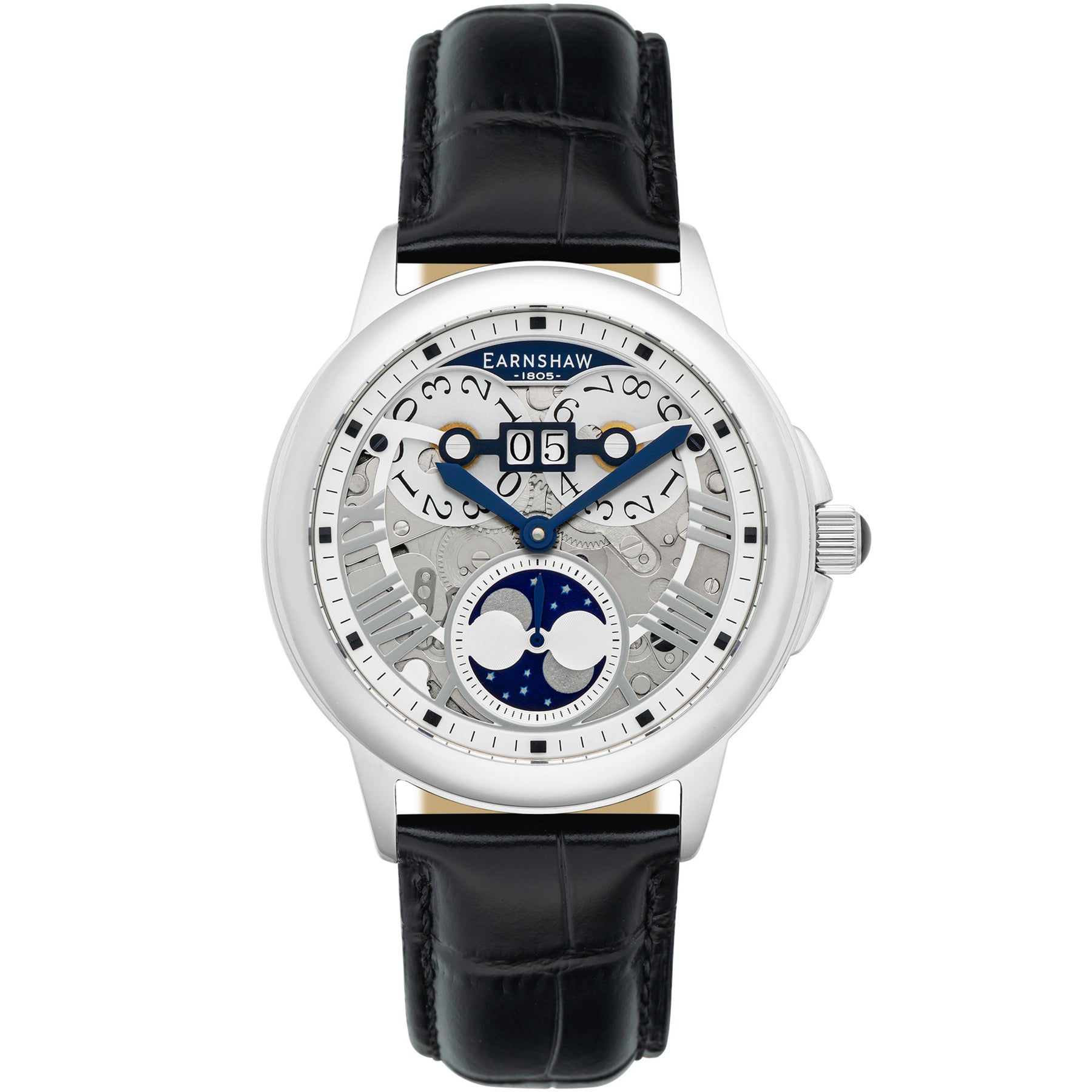 Moon phase 2024 skeleton watch