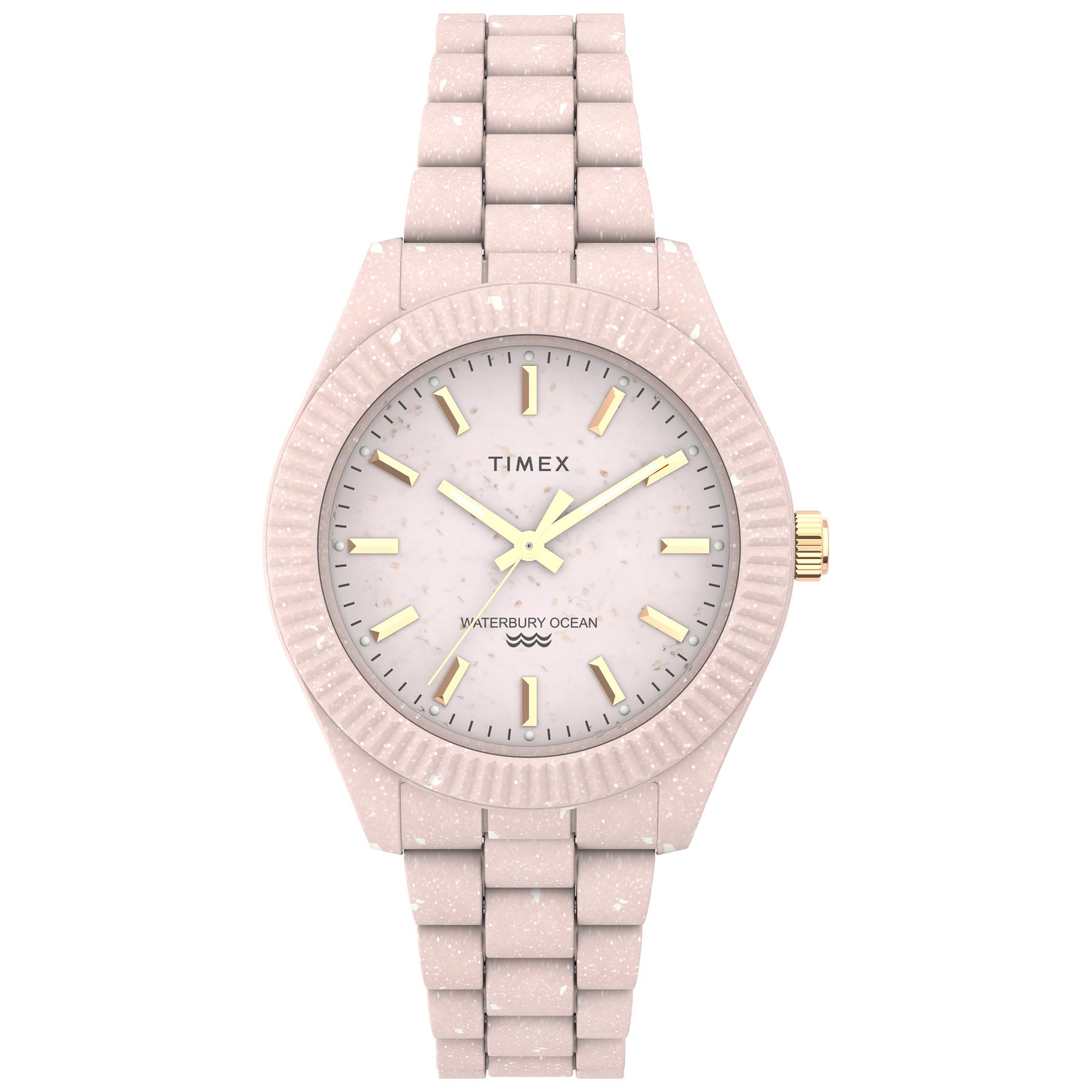 Timex Waterbury Ocean 37mm Recycled Plastic Pink | Watches.com