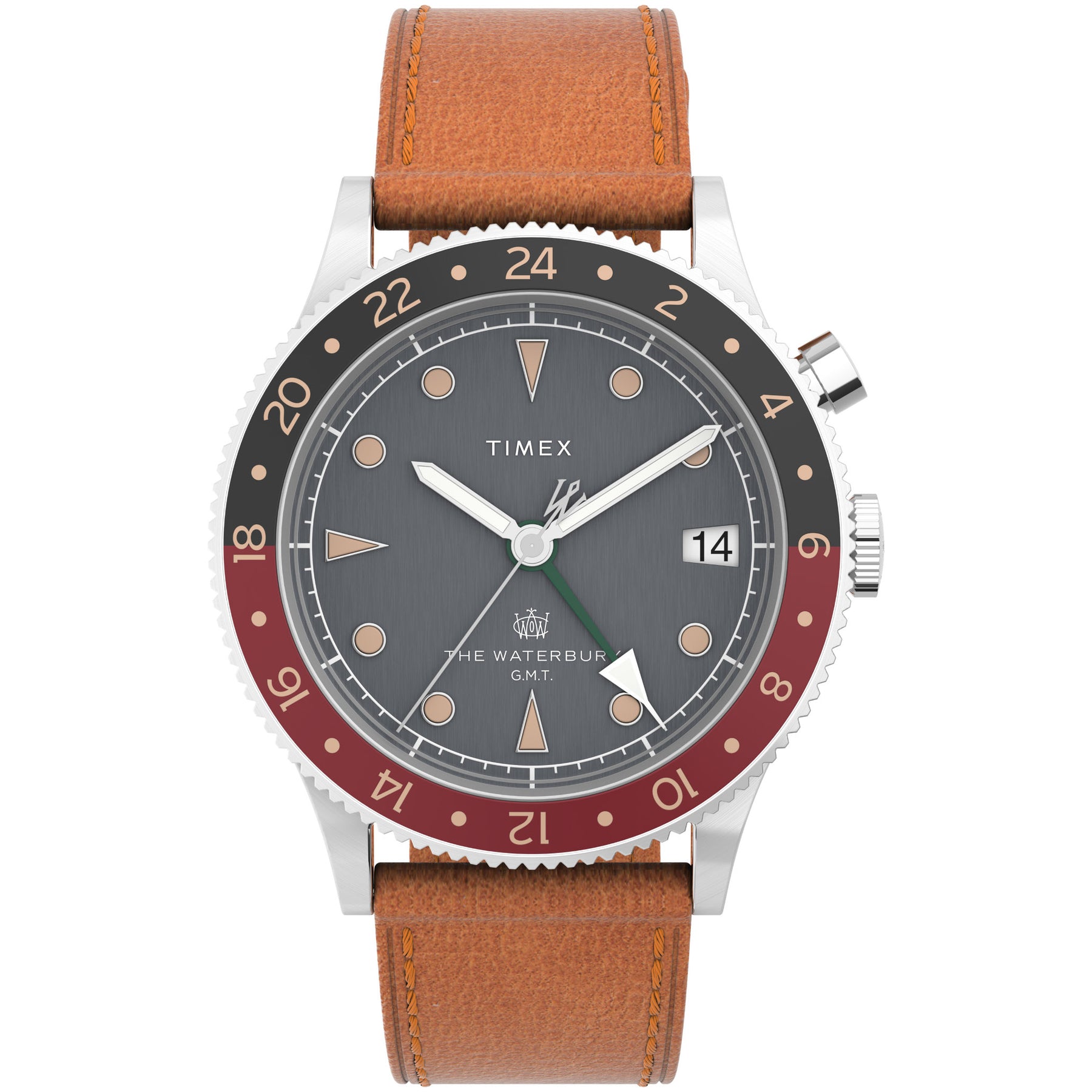 Timex Mens Expedition Scout 40 Brown Leather Strap India | Ubuy