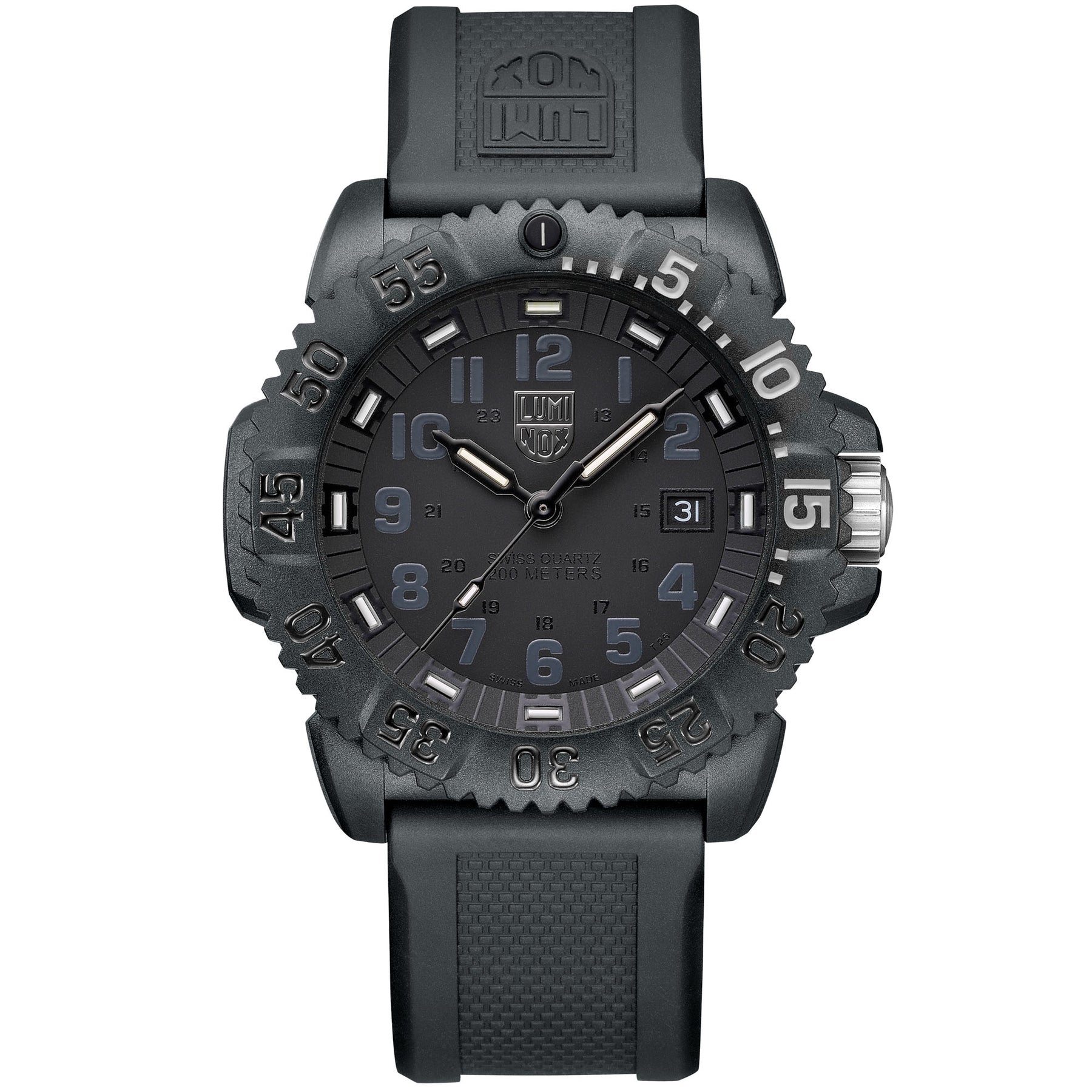 Buy Luminox - Navy Seal Foundation - Mens Watch 45mm - Diver Watch  XS.3602.NSF - Mens Watches - Made in Switzerland, Black, Diver Sport at  Amazon.in