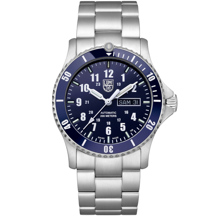 Luminox Swiss 0924 Sport Timer Automatic SS Blue | Watches.com
