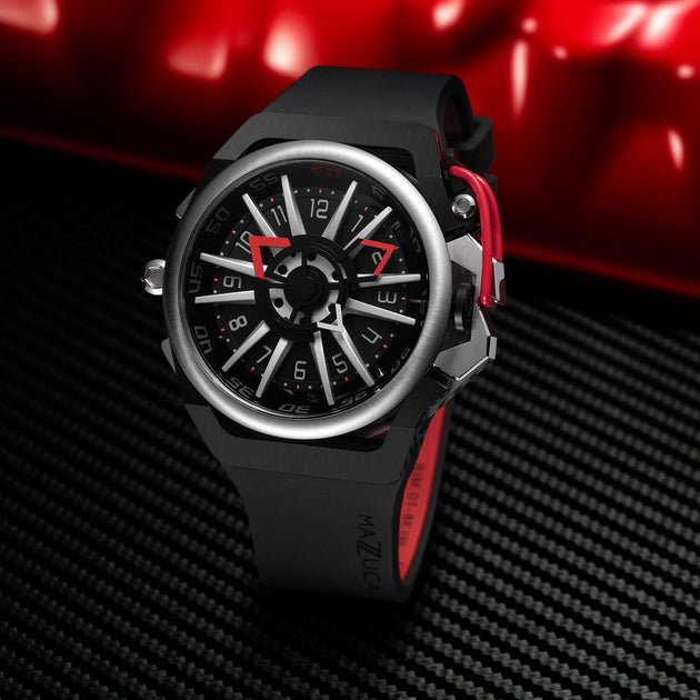 Mazzucato RIM Automatic Black Red | Watches.com