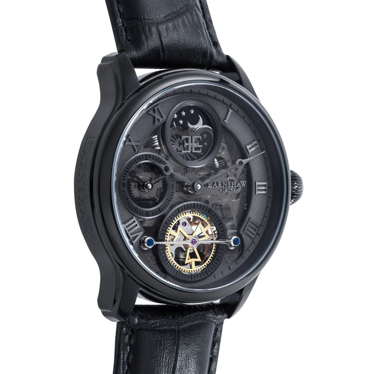 Thomas Earnshaw Longitude Shadow Automatic Black Grey