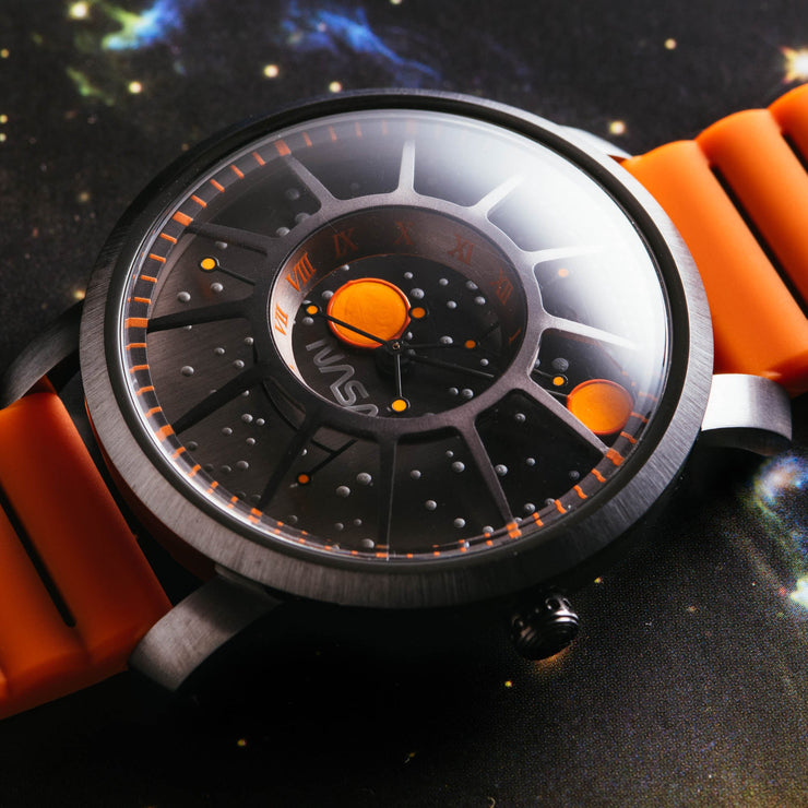 Xeric NASA Apollo 15 American Automatic Black Hole Meteorite | Watches.com